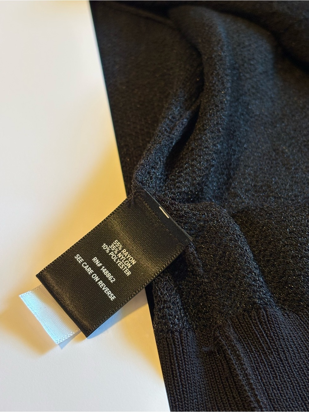 torrid Black V‑Neck Knit Cardigan with Button Front - Picture 6 of 6